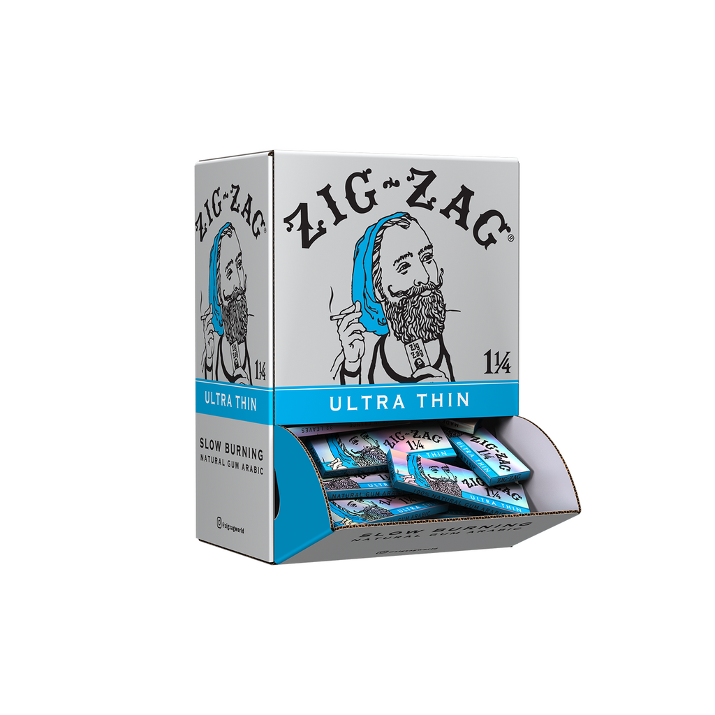 Zig Zag Papers | Ultra Thin 1 1/4 | 48ct Promo Display