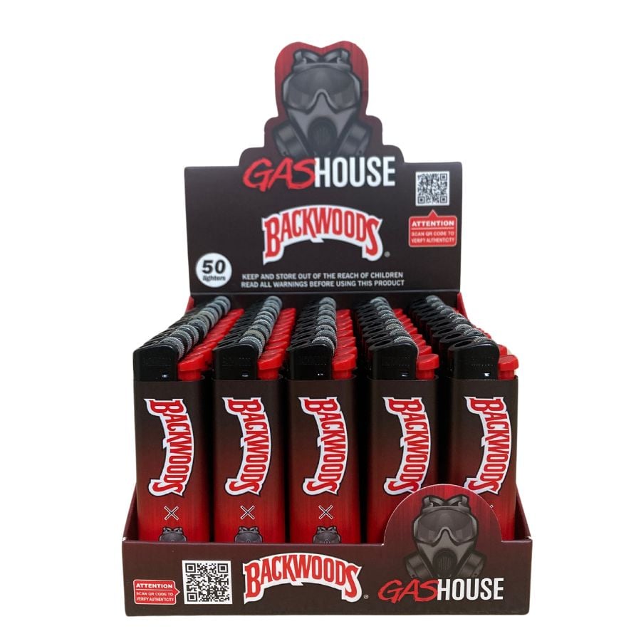 Backwoods Gas House Lighter 50ct Box