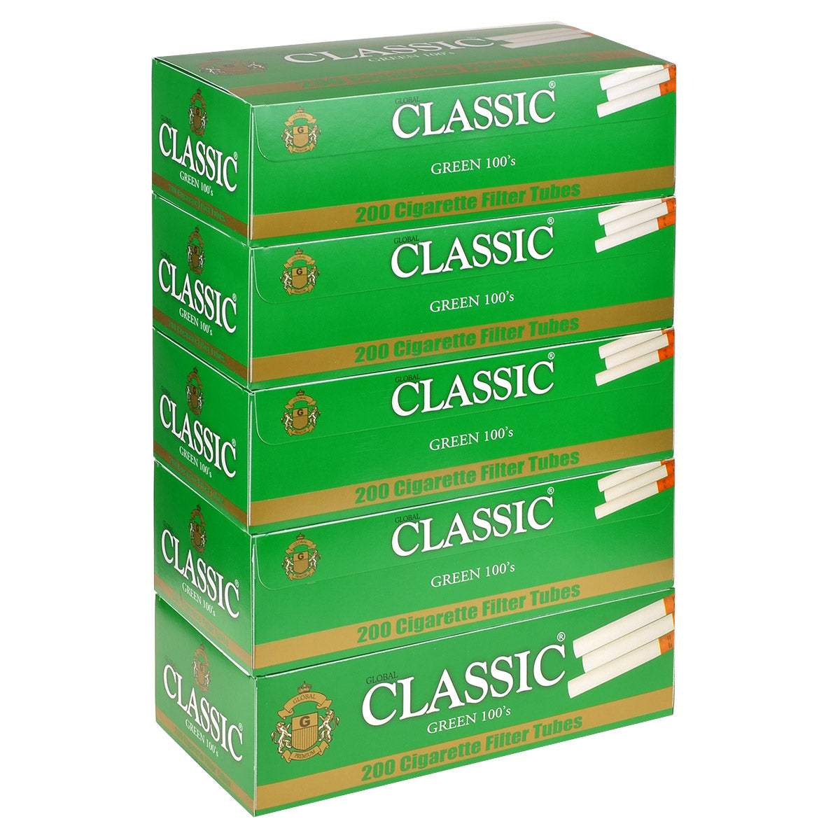 Tubes Classic 100's | 5ct | Green