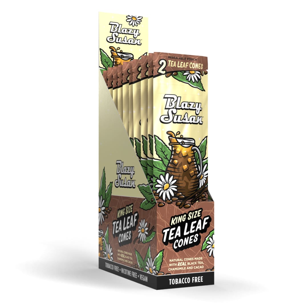 Blazy Susan | Tea Leaf Cones | King Size | 2 Per Pack | 10ct Box