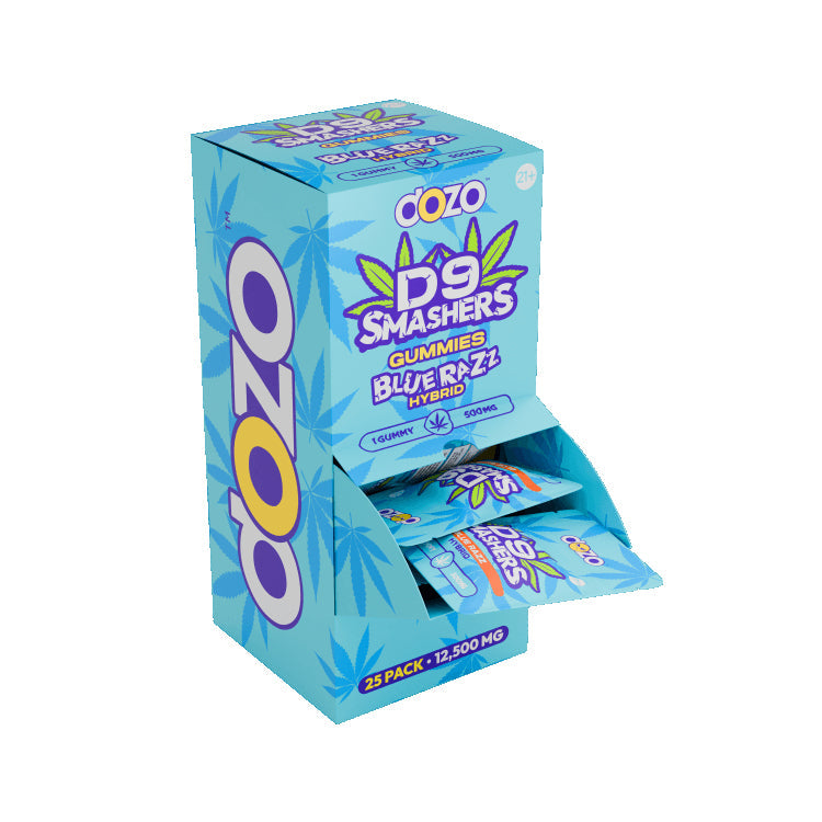 Dozo Edibles | D9 Smasher 12,500MG 1CT Gummies | 25ct Box |