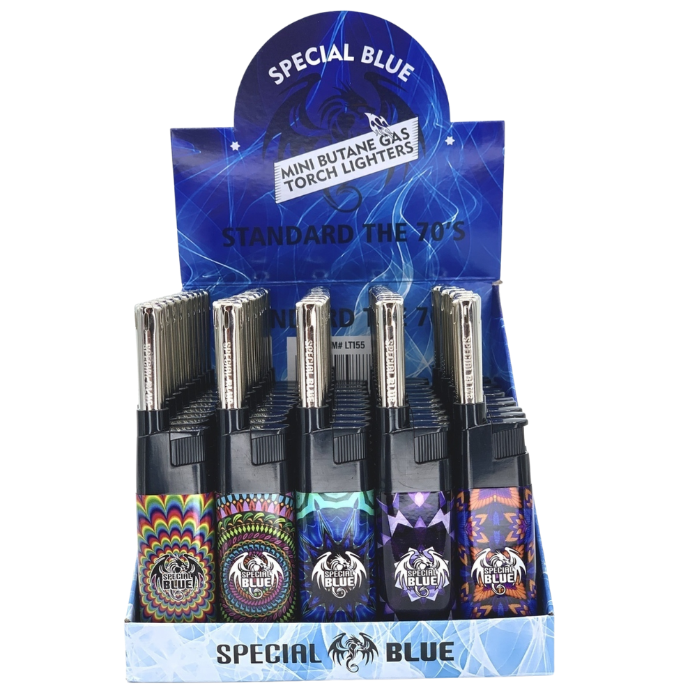 Special Blue Standard 70'S Printed Lighter 50ct Box