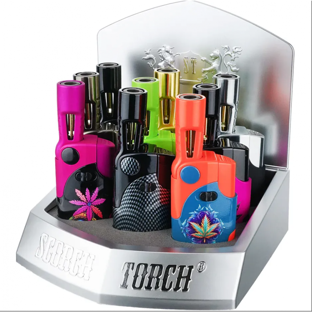 Scorch Torch Adjustable Neon Leaf 9ct Box - (61761)