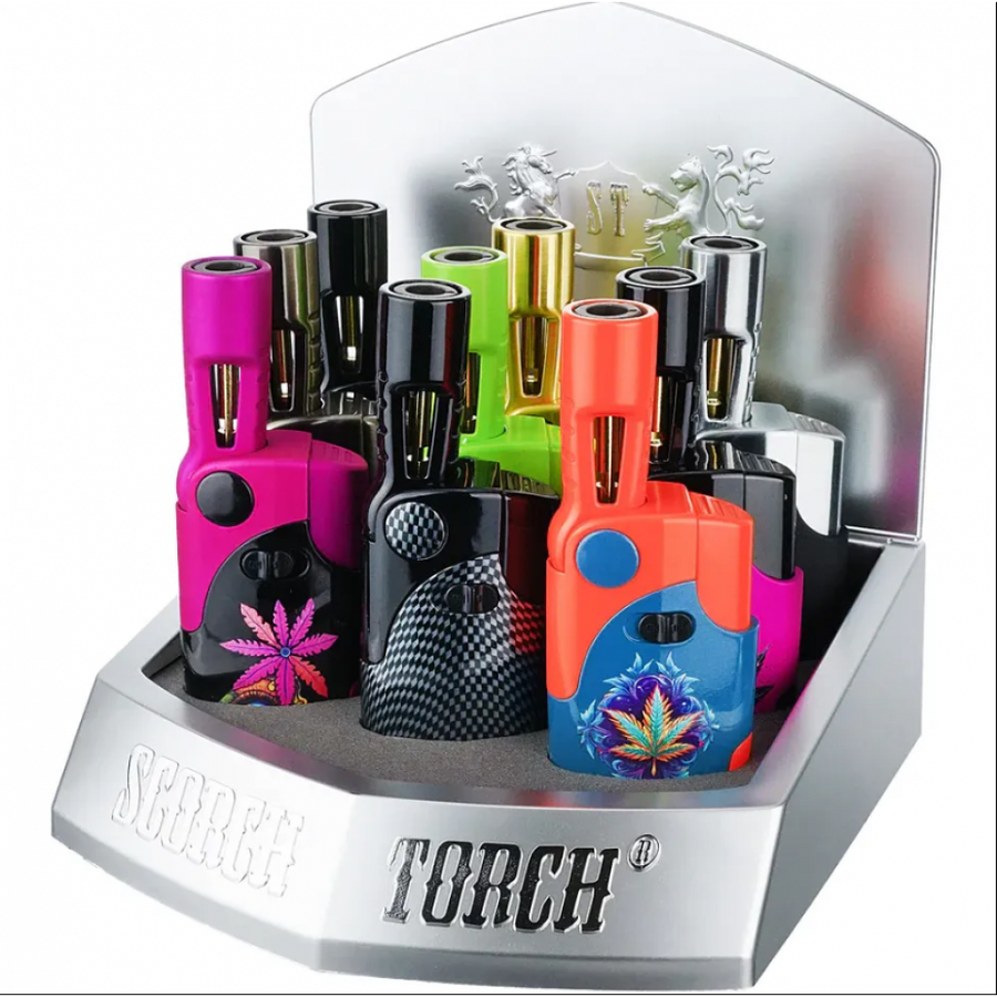 Scorch Torch Adjustable Neon Leaf 9ct Box - (61761)