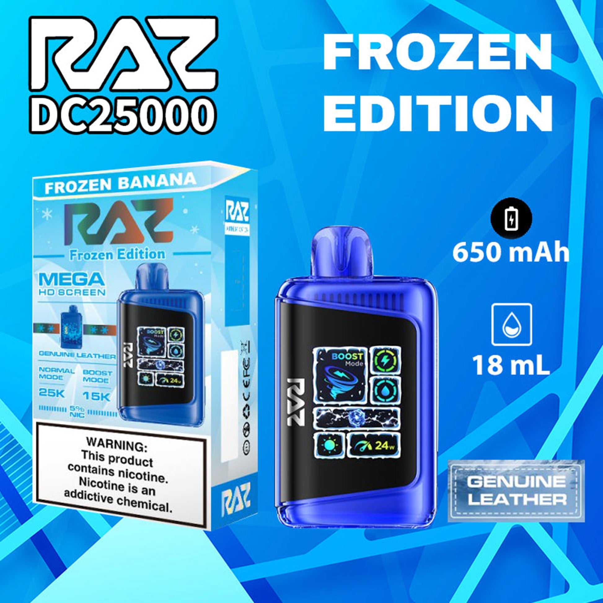 RAZ Disposable | Frozen Edition 25000 Puff | 5ct Box |