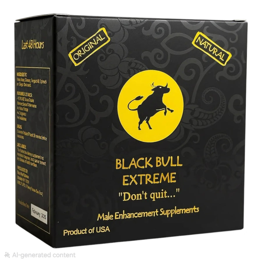Black Bull Extreme Male Enhancement Honey 22gm 15ct Box