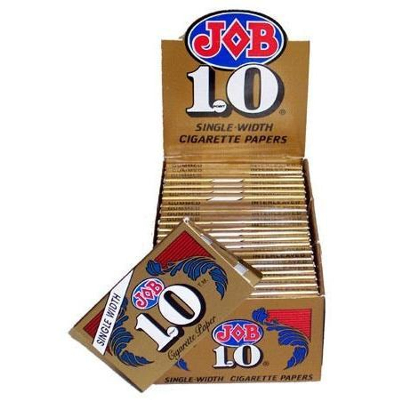 Job 1.0 Cigarette Paper Gold 24ct Box