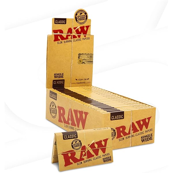 Raw Classic Single Wide 25ct Box