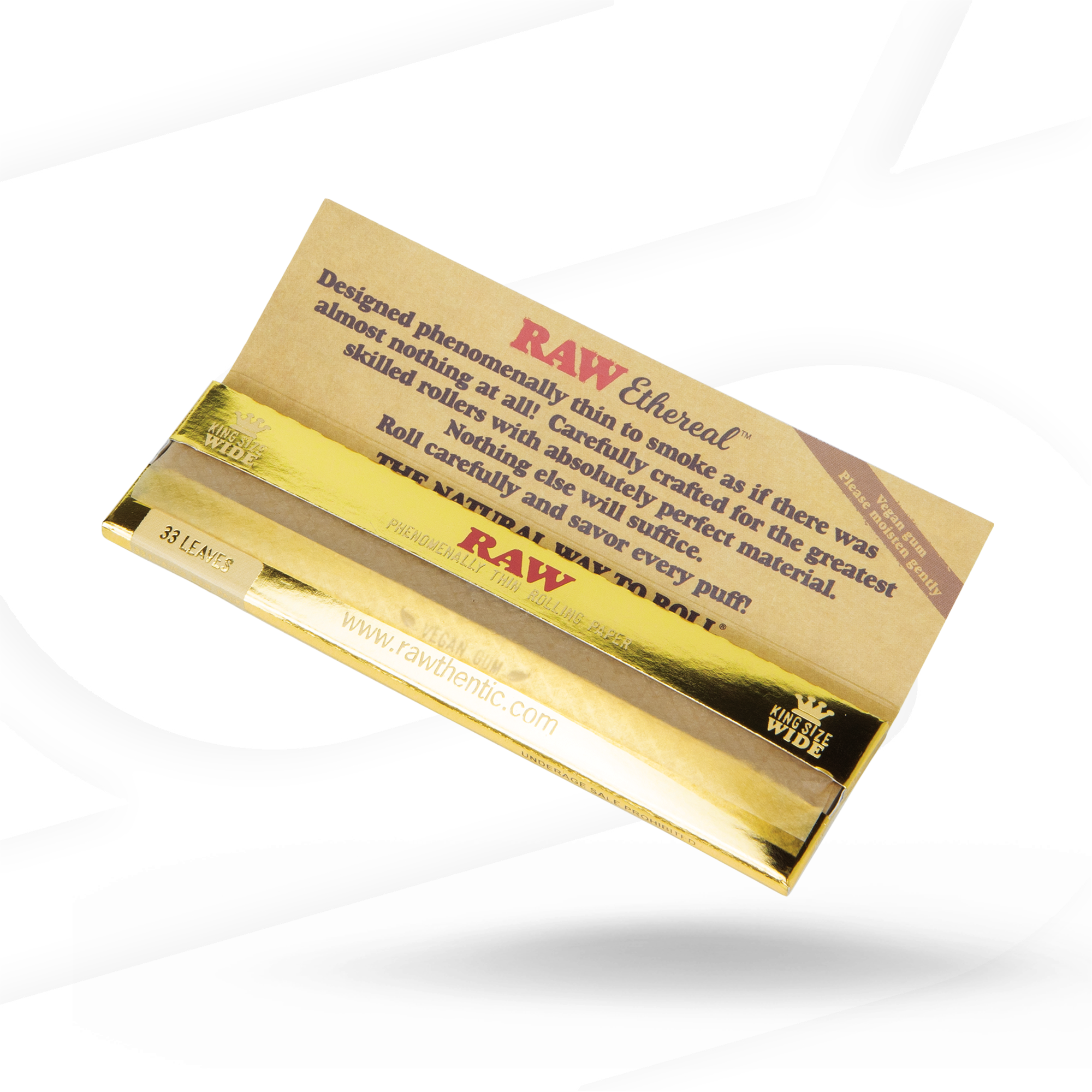 Raw Classic Ethereal King Wide Rolling Paper 50ct Box