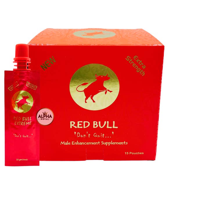 Red Bull Extra Strength Male Enhancement Honey 22gm 15ct Box