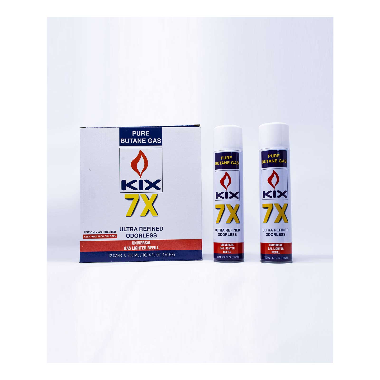 KIX 7x Butane 300ML 12ct Box