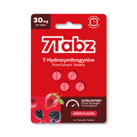 7Tabz 7 Hydroxy (4ct) 30mg Per Tab (8 Servings) 10ct Box |