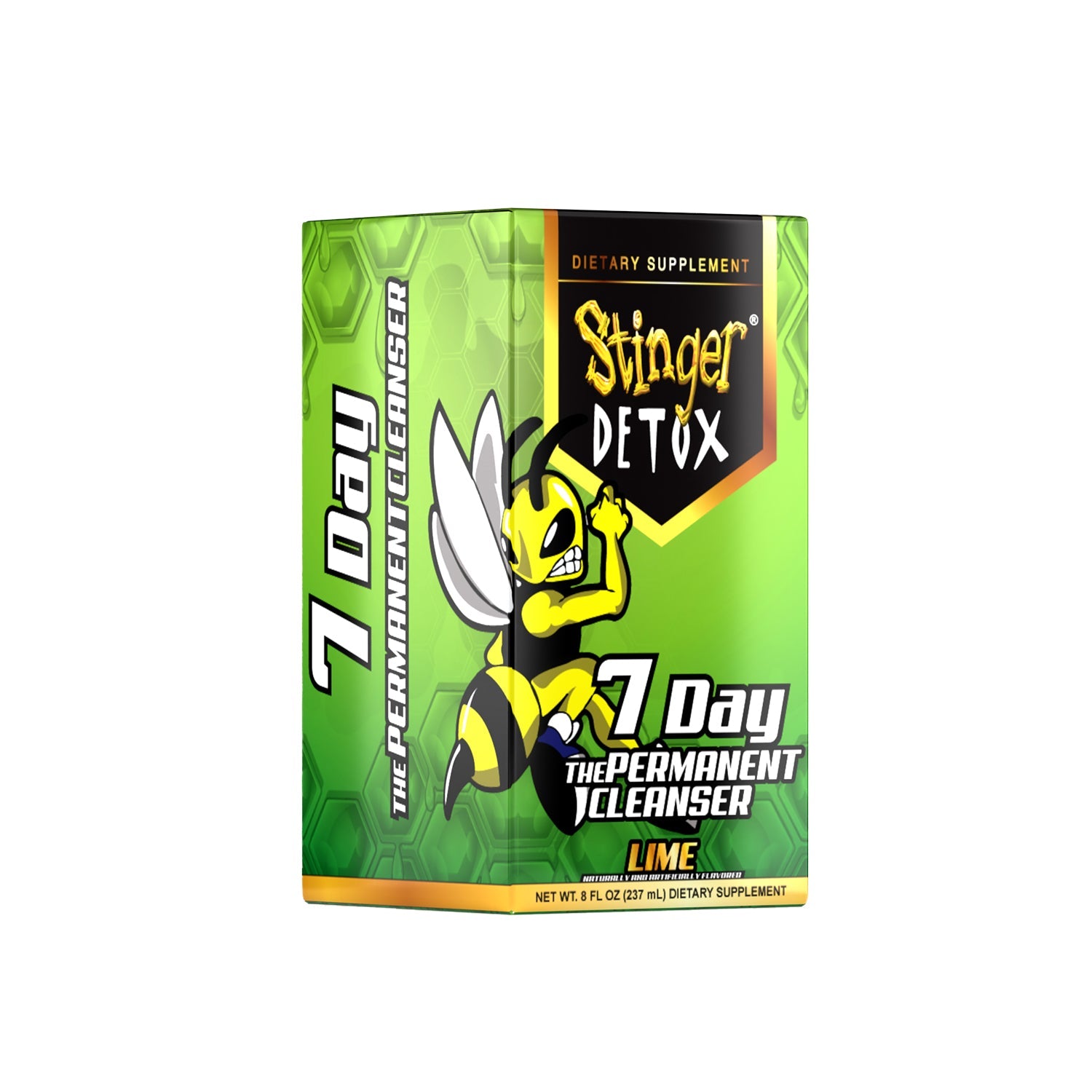 Stinger Detox 7 Day Lime 8oz Bottle