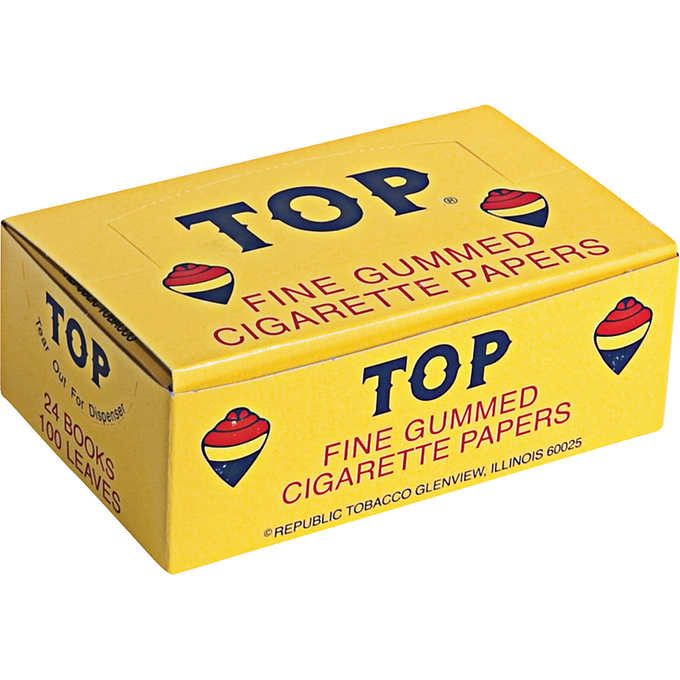 Top Regular Cigarette Paper 24ct Box