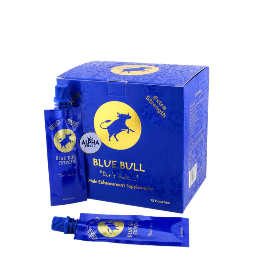 Blue Bull Extra Strength Male Enhancement Honey 22gm 15ct Box