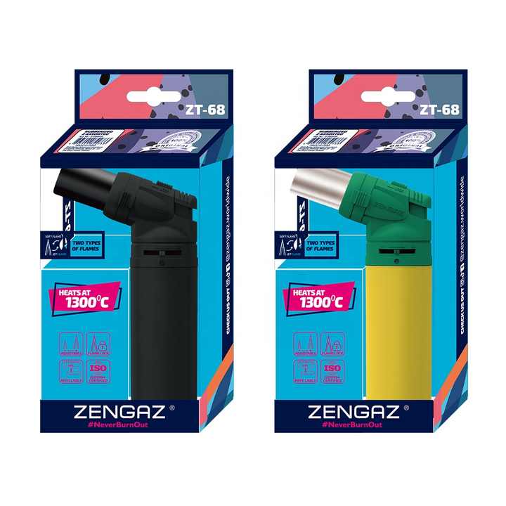 Zengaz ZT 68 Pure Torch Jet Blister Pack