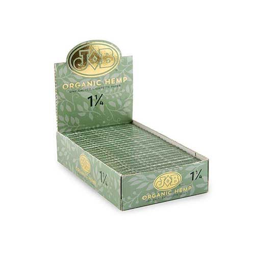 Job Organic Hemp 1 1/4 Cigarette Paper 24ct Box