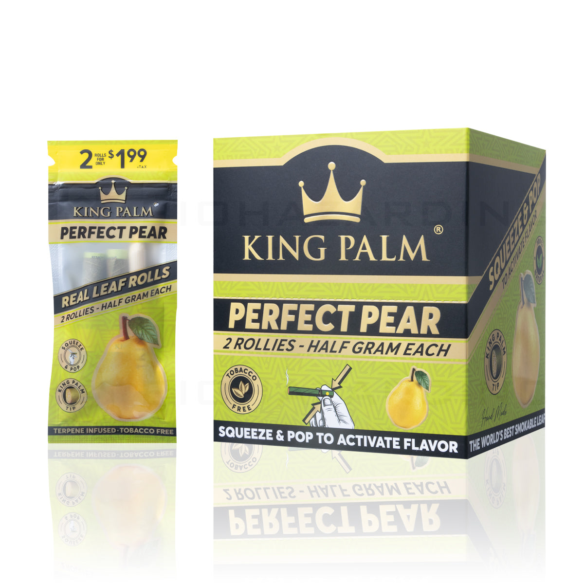 King Palm Cones 2 Pack $1.99 20ct Box - Perfect Pear