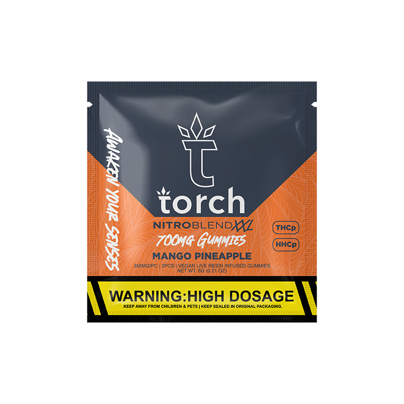 Torch | Edibles | Nitro Blend XXL 700MG Gummies | 30ct Box