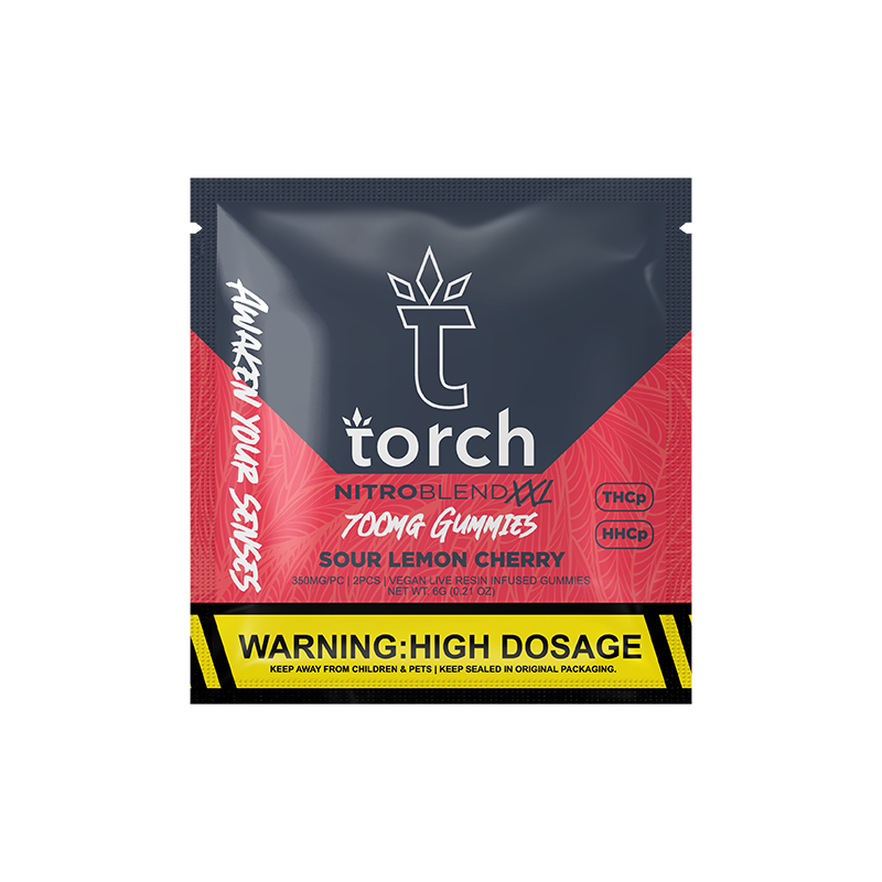 Torch | Edibles | Nitro Blend XXL 700MG Gummies | 30ct Box