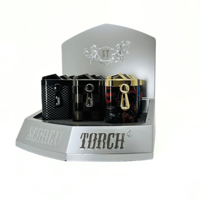 Scorch Torch Deluxe 2 Torch Push To Lite 9ct Box (61737)