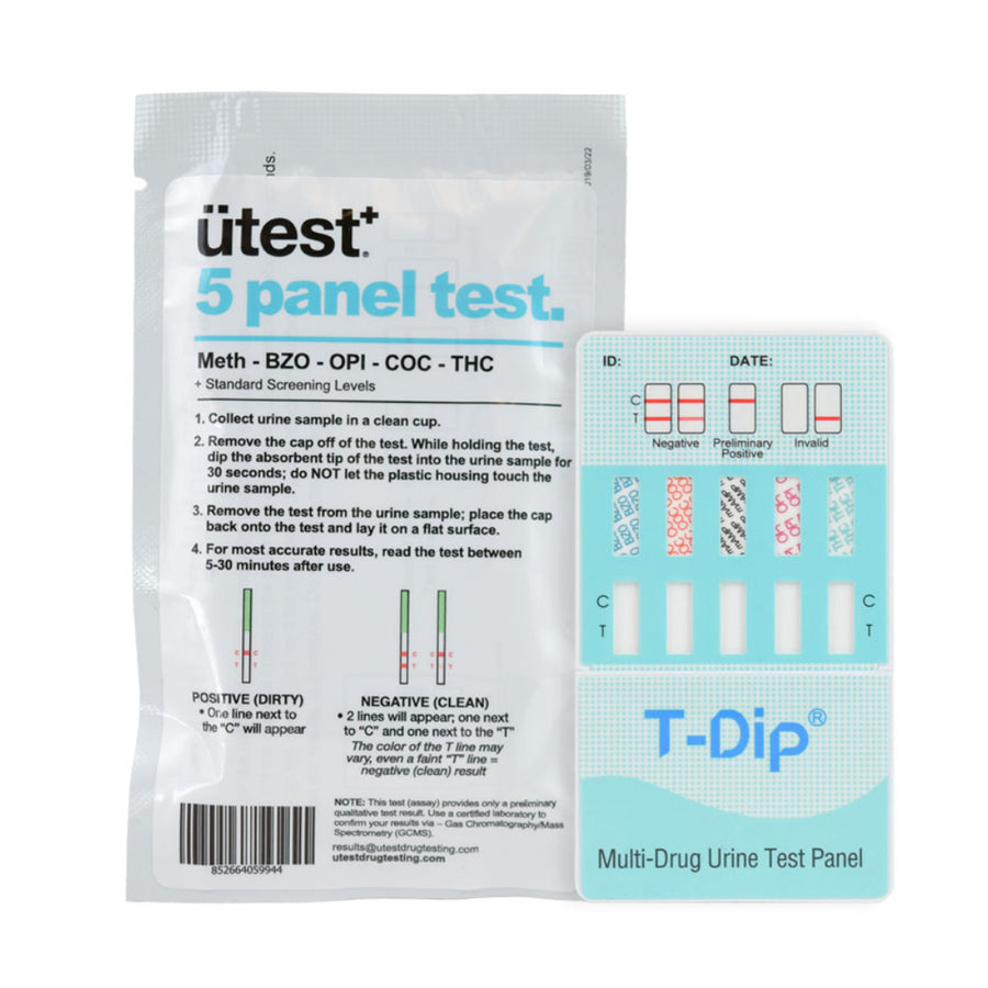 UTEST 5 Panel Test Kit