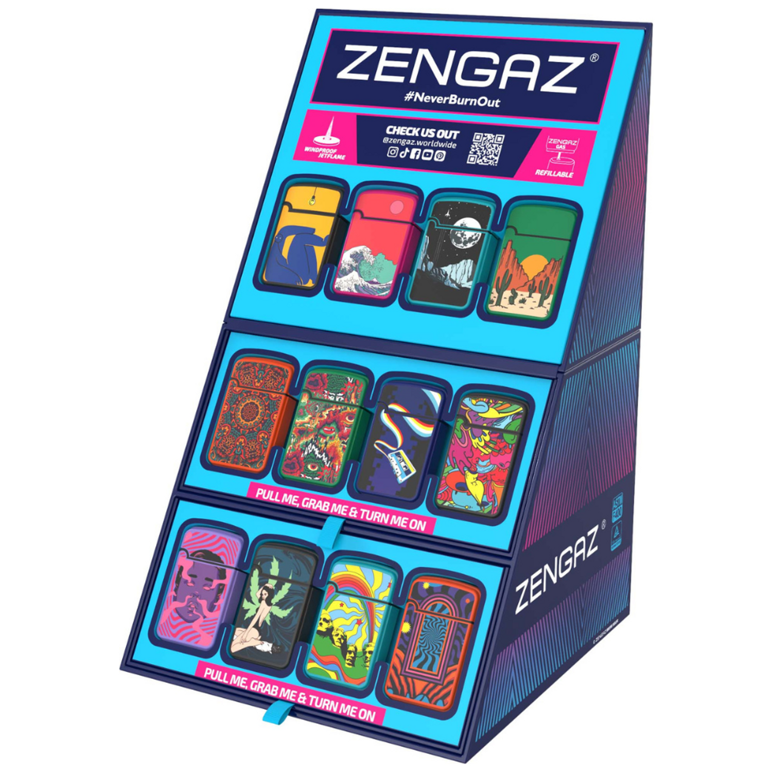 Zengaz ZL-13 48ct Display